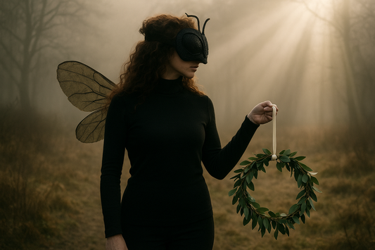 Givrije Kerstkrans Eucalyptus